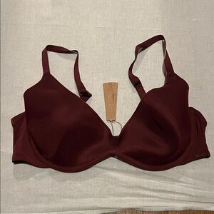 SKIMS Burgundy Bra